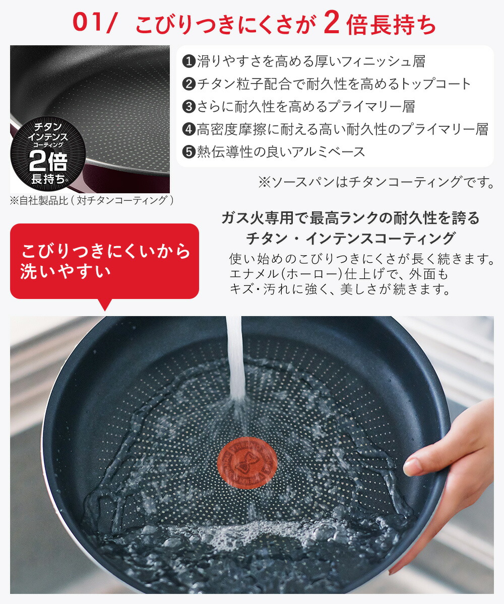 楽天市場】T-fal インジニオ・ネオ ヴィンテージボルドー・インテンス