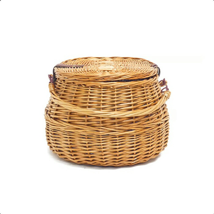 楽天市場】品番800-M 内布付き ハンドル付き かごバスケット【かごのお