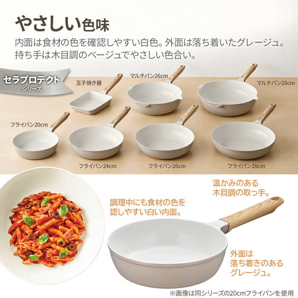 楽天市場】サーモス IH対応 セラプロテクト フライパン 28cm