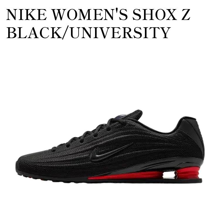 楽天市場】【お取り寄せ商品】NIKE WOMEN'S SHOX Z BLACK/UNIVERSITY