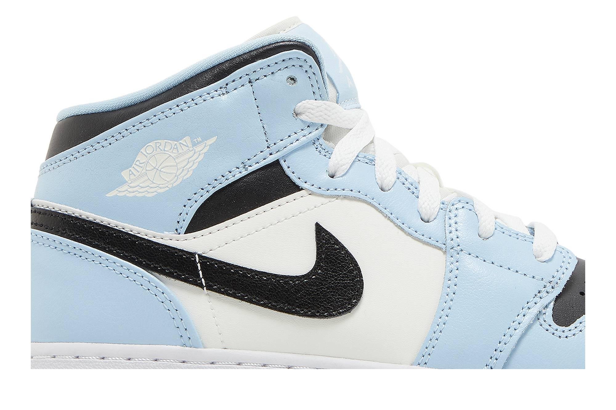 楽天市場】【お取り寄せ商品】NIKE GS AIR JORDAN 1 MID ICE BLUE