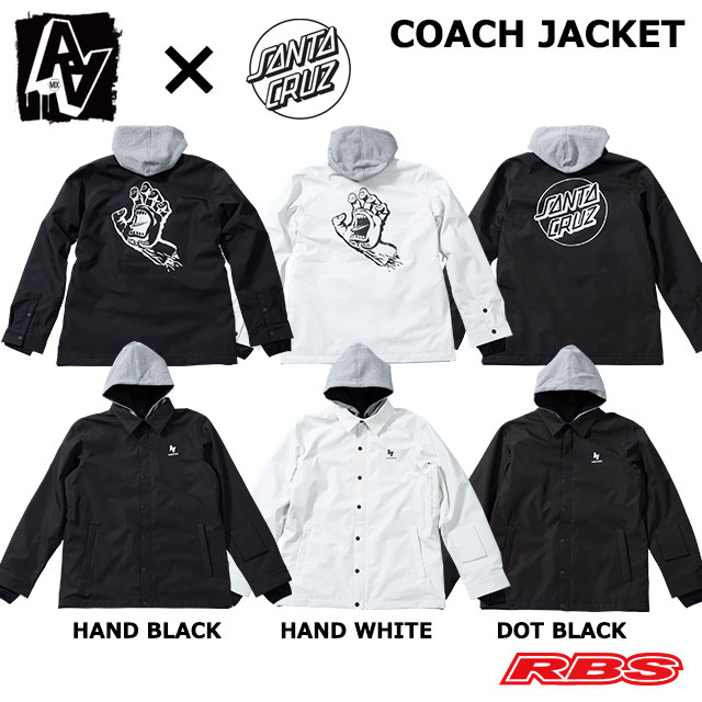 楽天市場】AA HARDWEAR COACH JACKET SANTACRUZ コーチジャケット