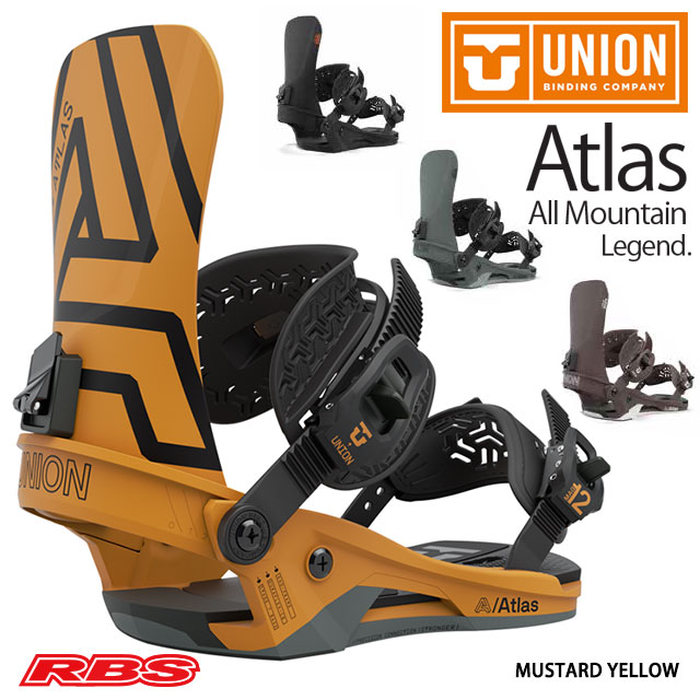楽天市場】UNION 20-21 BINDING ATLAS アトラス 【UNION ユニオン