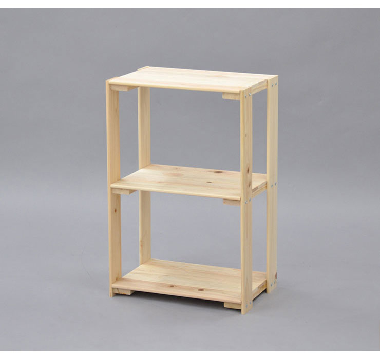 楽天市場】日本製 桧 ラック 2段 二段 収納 収納ラック ひのきラック