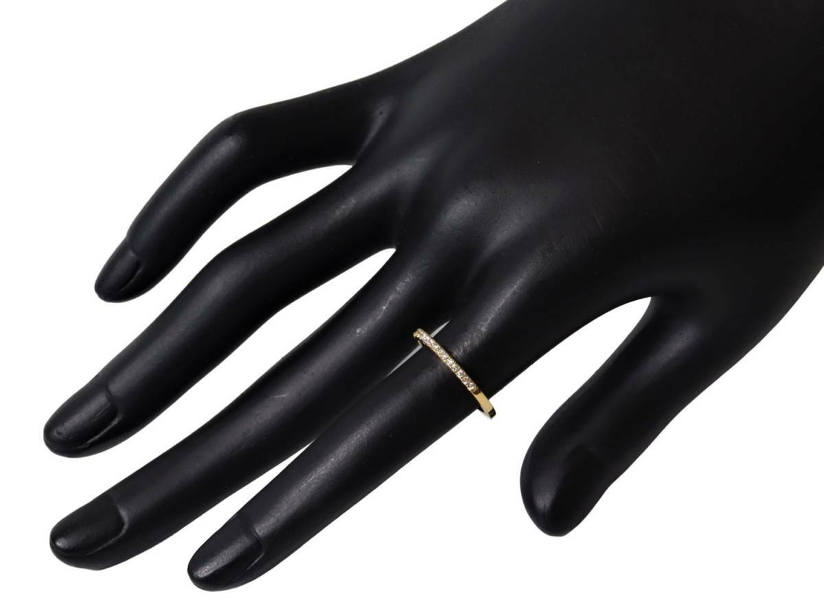 楽天市場】【中古】AHKAH アーカー K18YG ティナ ハーフエタニティ