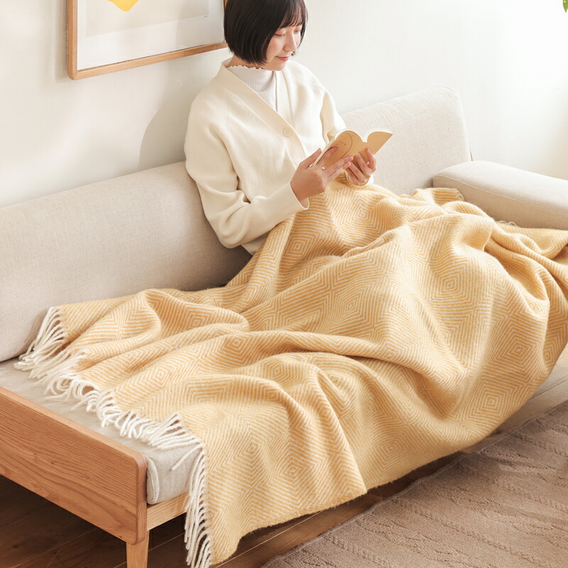 楽天市場】ウールブランケット Silkeborg ダナーヤ グース アイズ