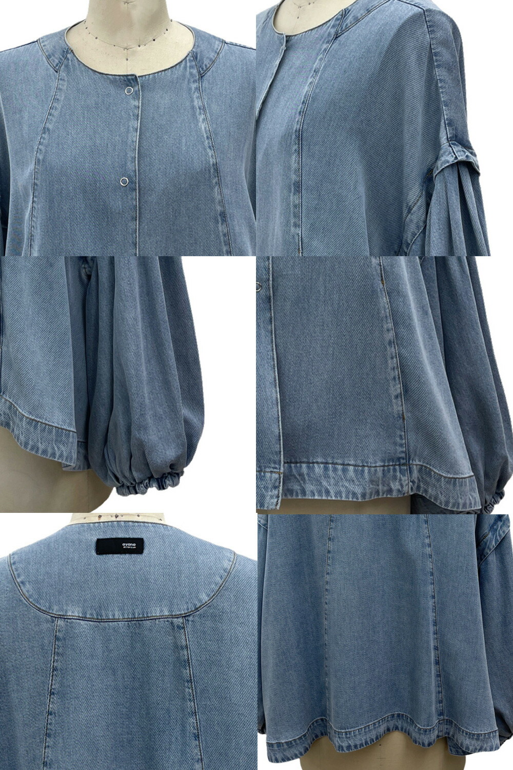 楽天市場】アヤン ayane 新作 2024年春 アヤン テンセル デニム