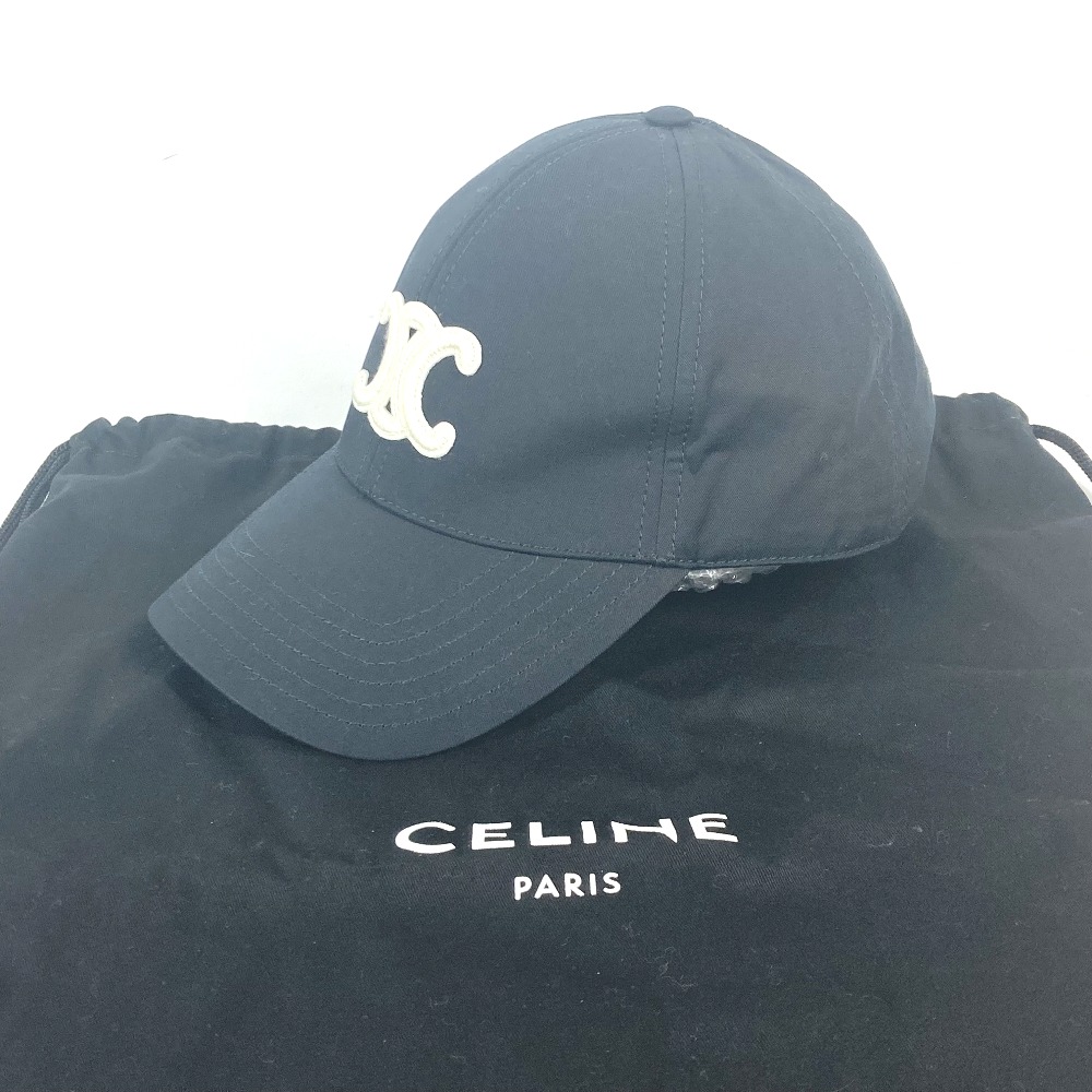 楽天市場】CELINE セリーヌ 2AUT6969P ロゴ トリオンフ 帽子 キャップ