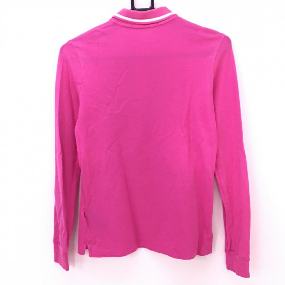 楽天市場】ポロゴルフ ラルフローレン 長袖ポロシャツ ピンク×白