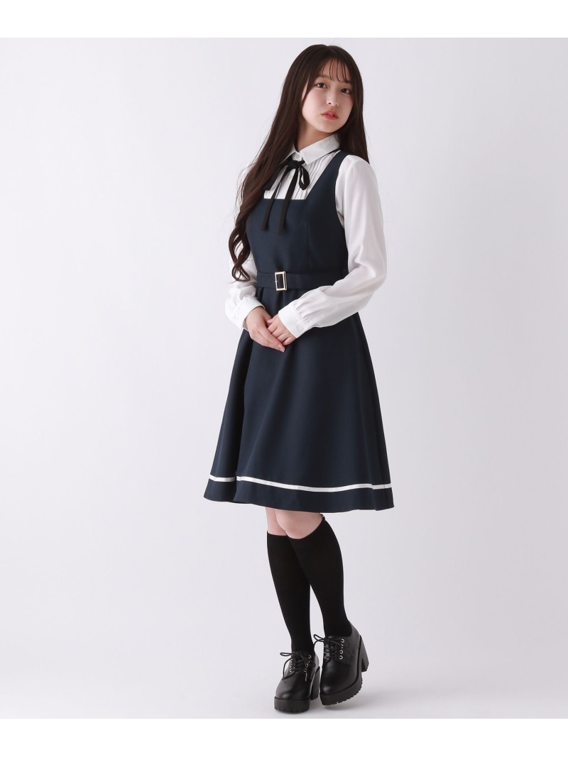 楽天市場】【SALE／40%OFF】【卒服2025】ウエストベルトジャンスカ