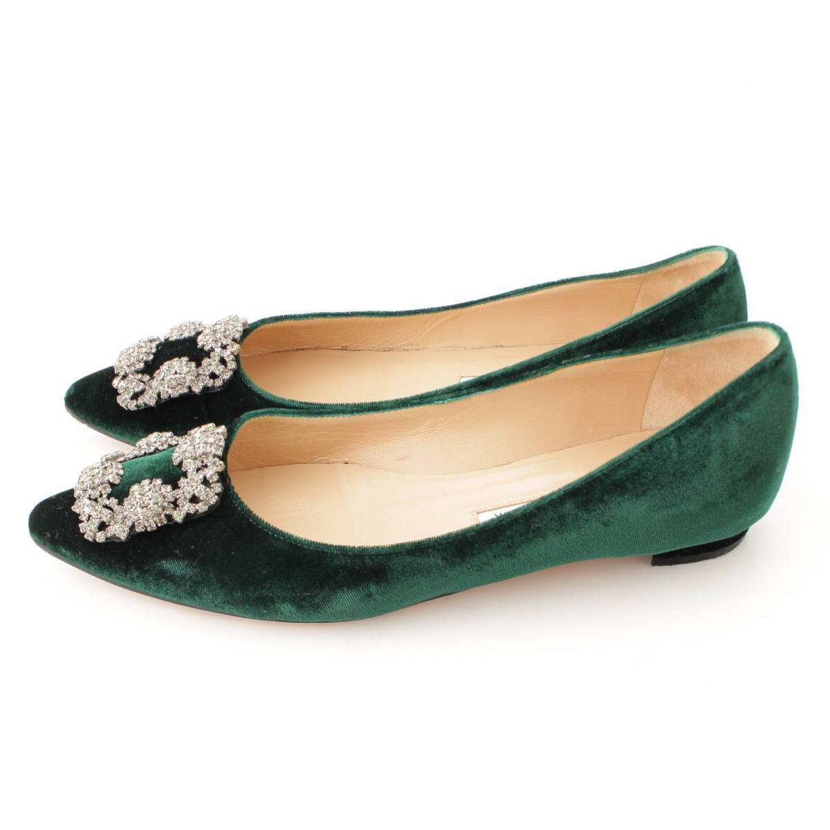 楽天市場】【マノロ ブラニク】Manolo Blahnik ハンギシ ベロア