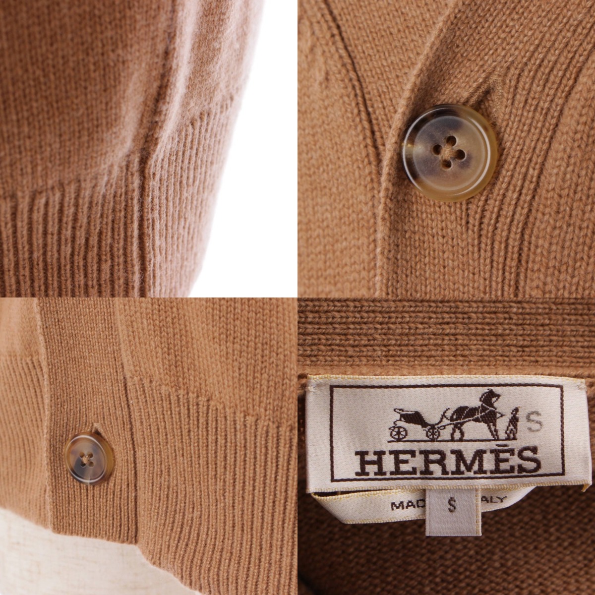 楽天市場】【エルメス】Hermes メンズ カエル刺繍 カシミヤ100% ニット