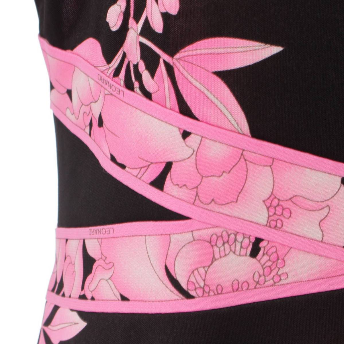 楽天市場】【レオナール】LEONARD カンカン 花柄 長袖 ワンピース