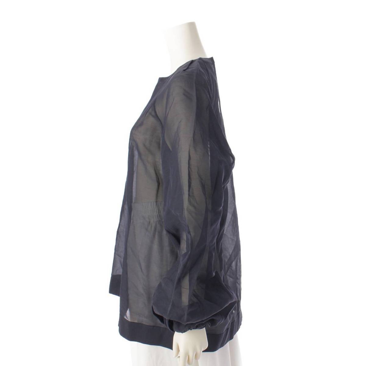 楽天市場】【ブラミンク】BLAMINK シルク コットン ノーカラーシャツ