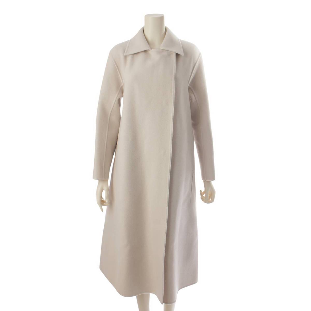 楽天市場】【ドゥロワー】DRAWER ウール ロング ステンカラーコート