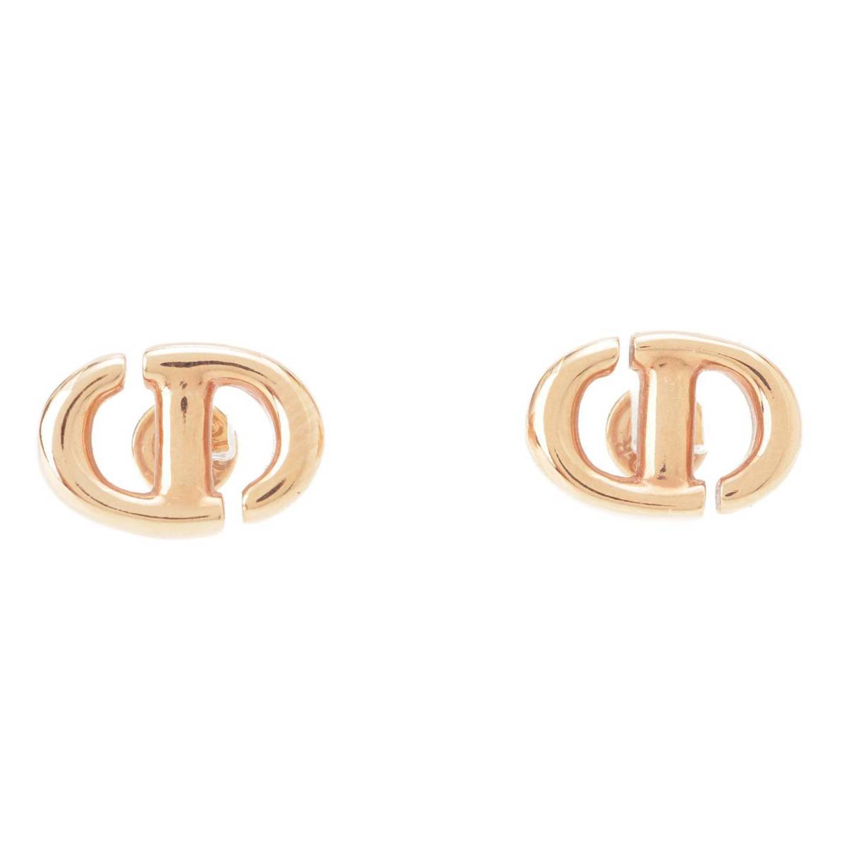 楽天市場】【ディオール】DIOR Petit CD ロゴ ピアス ピンクゴールド