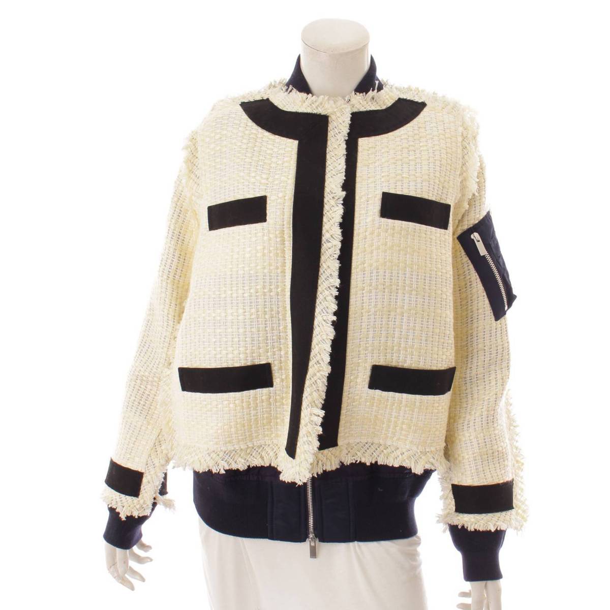 楽天市場】【サカイ】sacai 19SS ミリタリー ドッキング ツイード