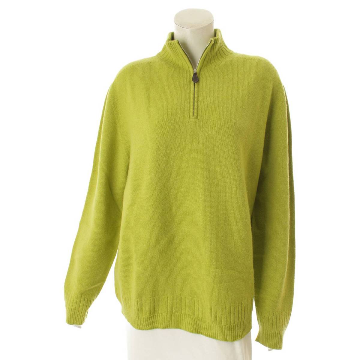 楽天市場】【エルメス】Hermes カシミヤ ハーフジップ ニット ブルゾン