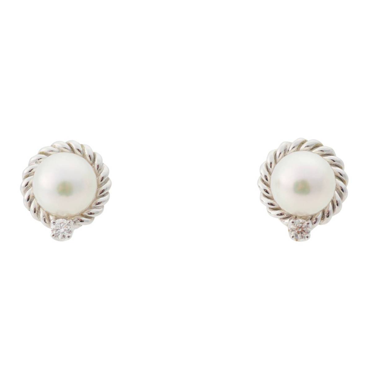 楽天市場】【ミキモト】Mikimoto パール ダイヤ 2way ピアス