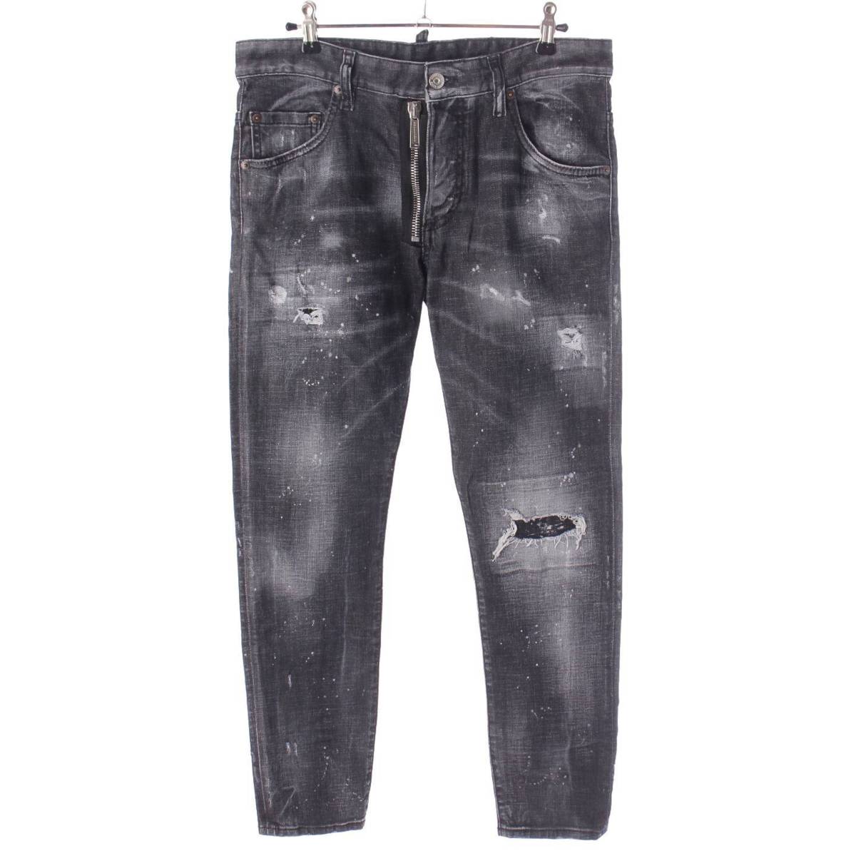 楽天市場】【ディースクエアード】Dsquared2 メンズ ペイント ダメージ