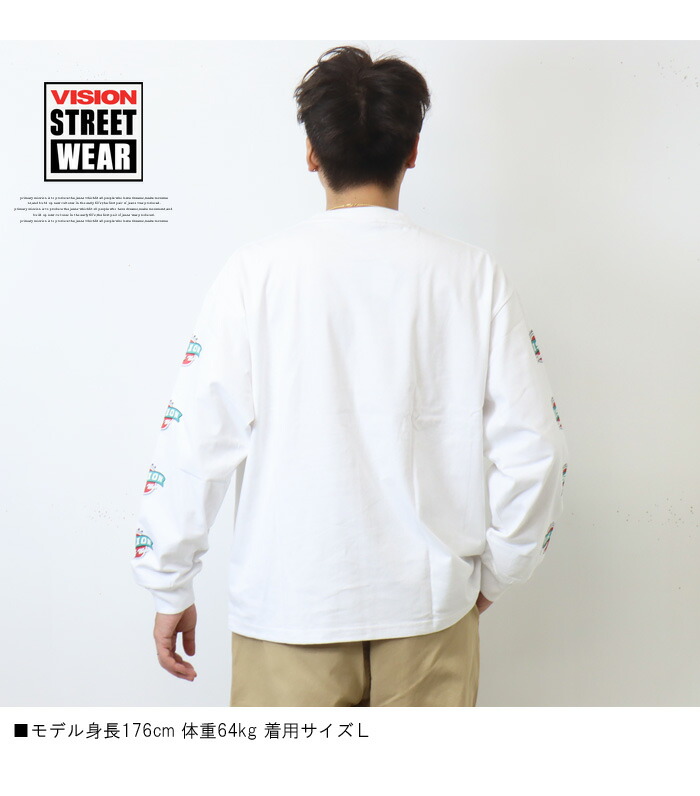 楽天市場】VISION STREET WEAR ビジョンストリートウェアー 2705010 袖