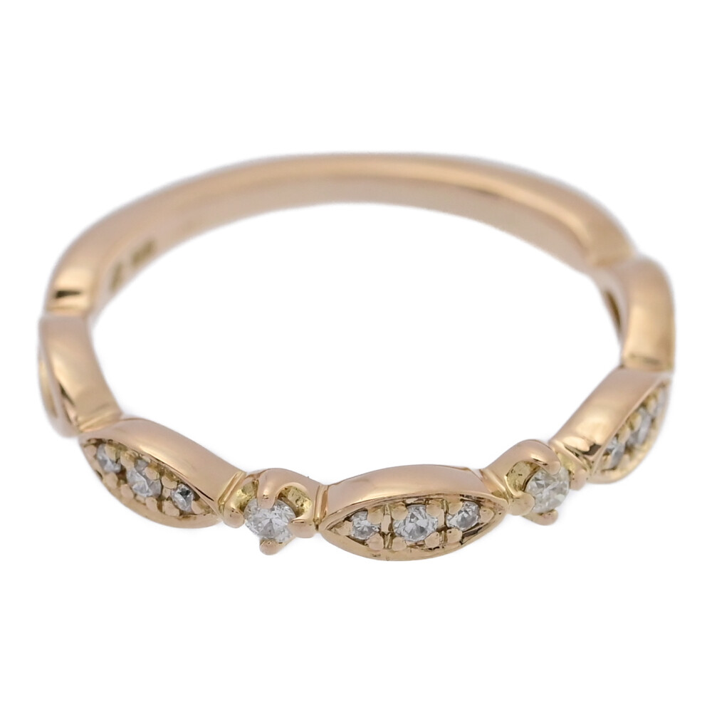 楽天市場】4℃ ヨンドシー ダイヤモンド リング・指輪/K18PG/750-1.9g/8