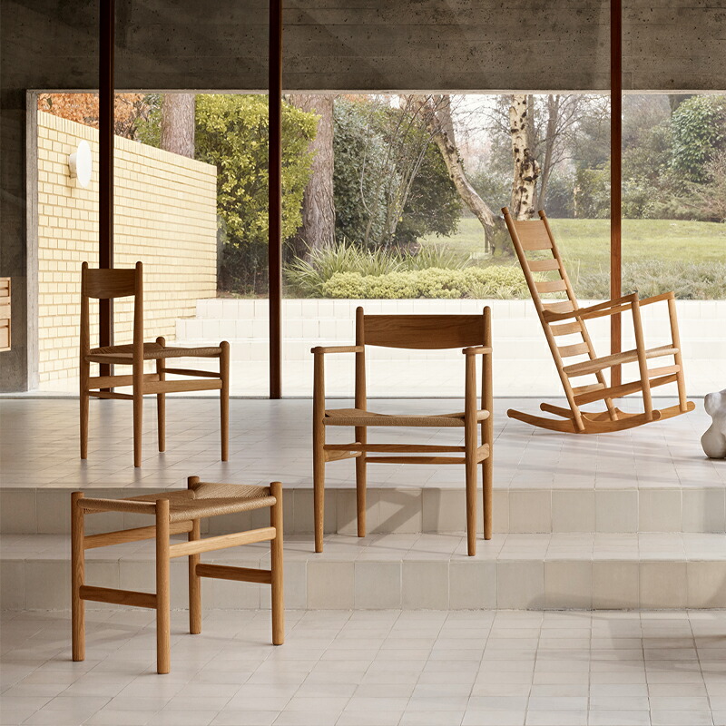 楽天市場】カールハンセン & サン CH53 スツール ビーチ BEECH ソープ