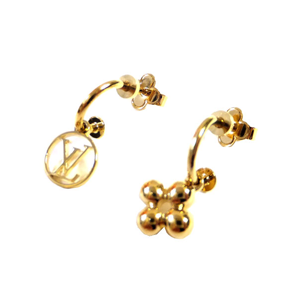 楽天市場】≪Brand new≫ LOUIS VUITTON Blooming Earrings M64859
