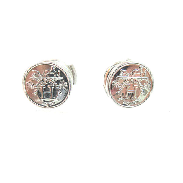 楽天市場】≪Brand new≫ HERMES Exlibris TPM Earrings Silver TPM
