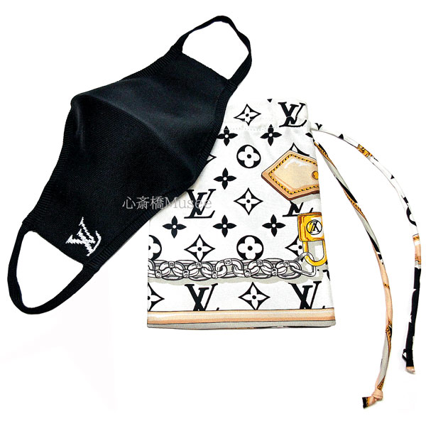 楽天市場】≪新品≫ ルイ・ヴィトン マスク マイユ M76748 マスク