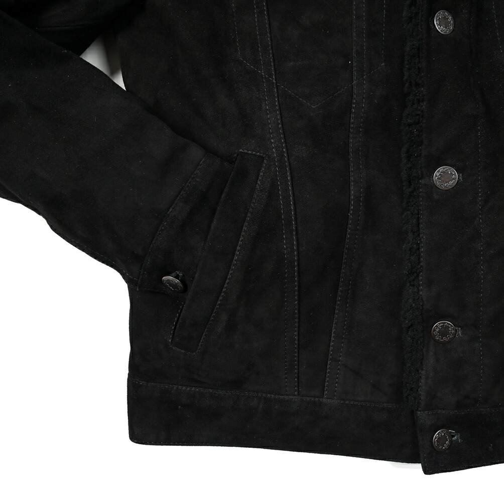 楽天市場】エンメティ EMMETI スエードレザージャケット 裏ボア