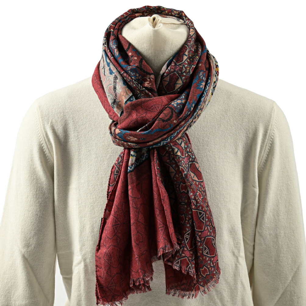 楽天市場】ETRO エトロ ストール マフラー 秋冬 メンズ レディース