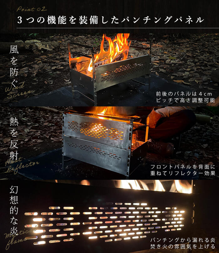 楽天市場】【公式】ZUKK(ズック) 焚き火台 コンパクト ソロ 折りたたみ