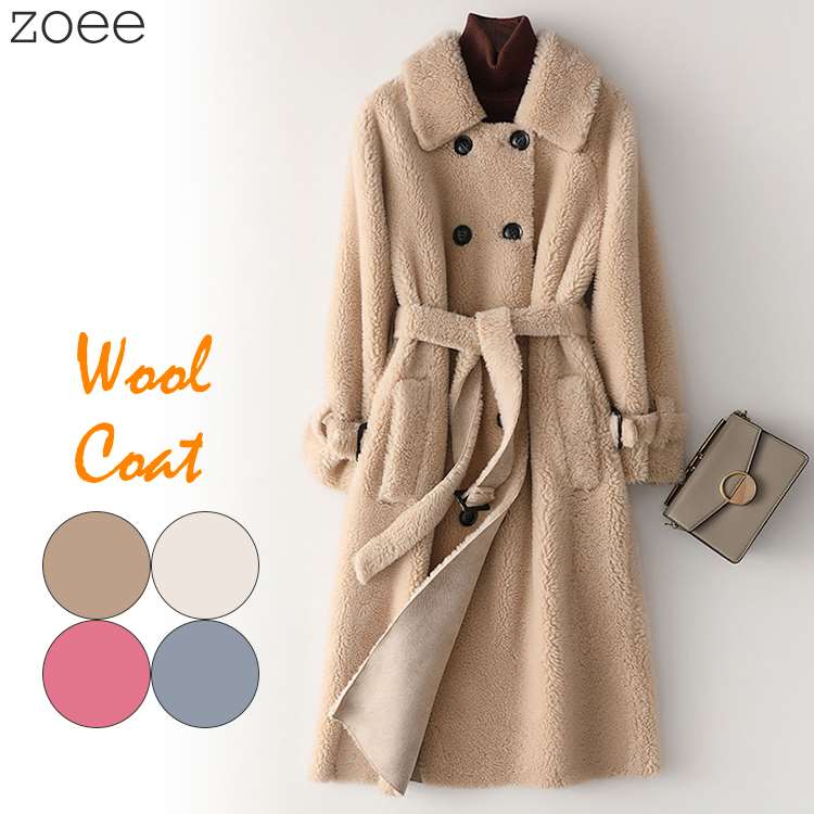 楽天市場】ウールコート トレンチコート レディース 秋冬 アウター