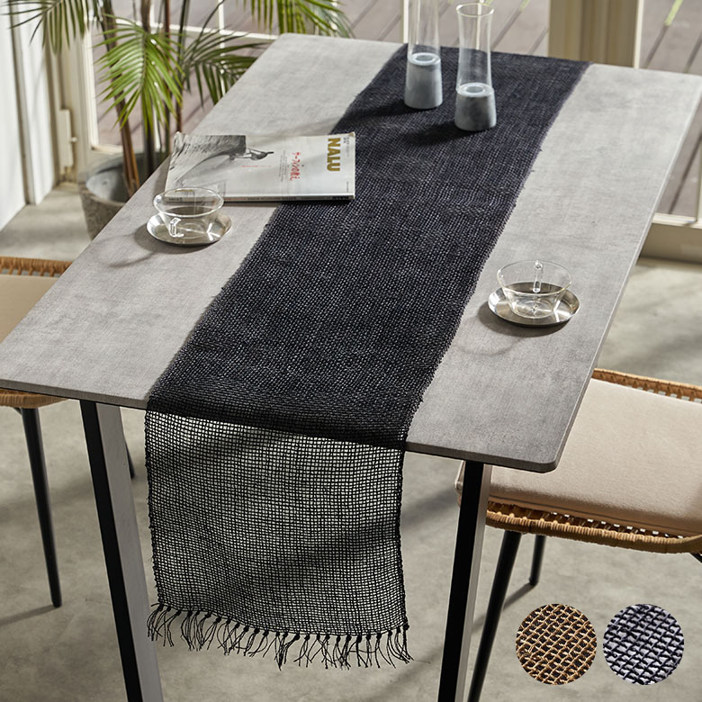 楽天市場】テーブルランナー テーブルライナー 無地 ヤシ エーゲル