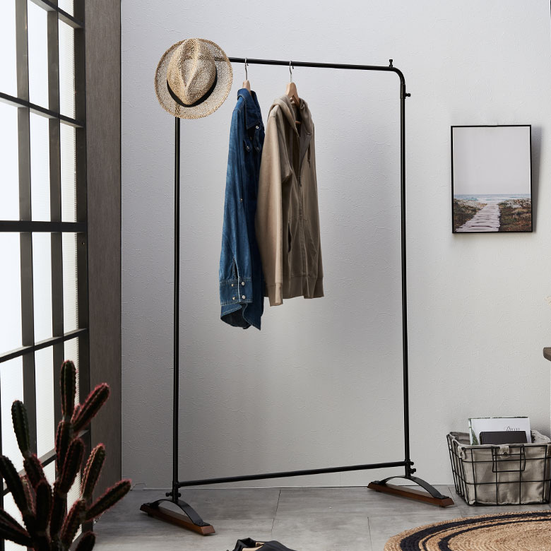 楽天市場】ハンガーラック ハンガー コートハンガー 約 W 95cm D 51cm