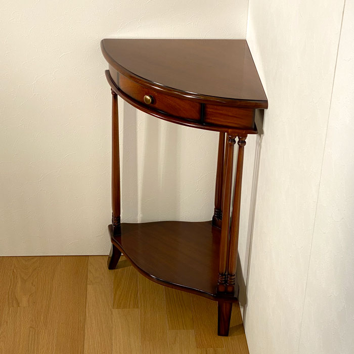 楽天市場】コーナーテーブル サイドテーブル コーナー用 コンソール