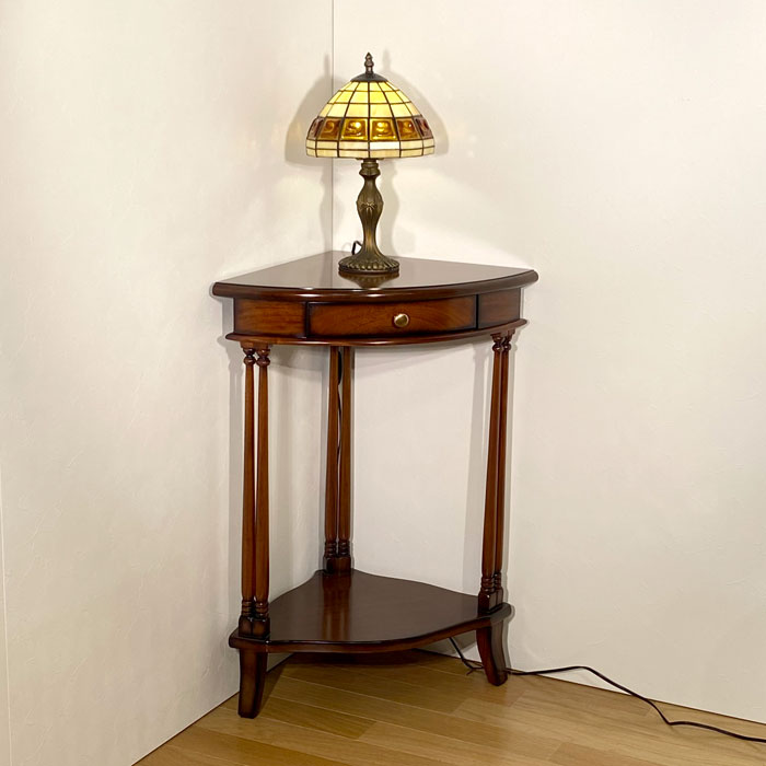 楽天市場】コーナーテーブル サイドテーブル コーナー用 コンソール