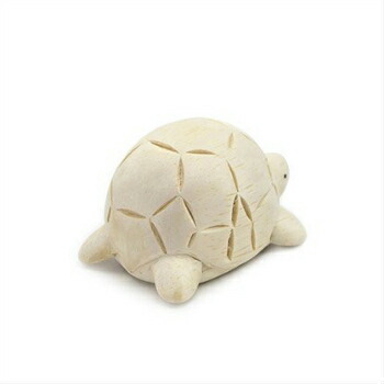 楽天市場】木彫りの置物 天然木 木彫り 置物 アニマル かわいい カメ