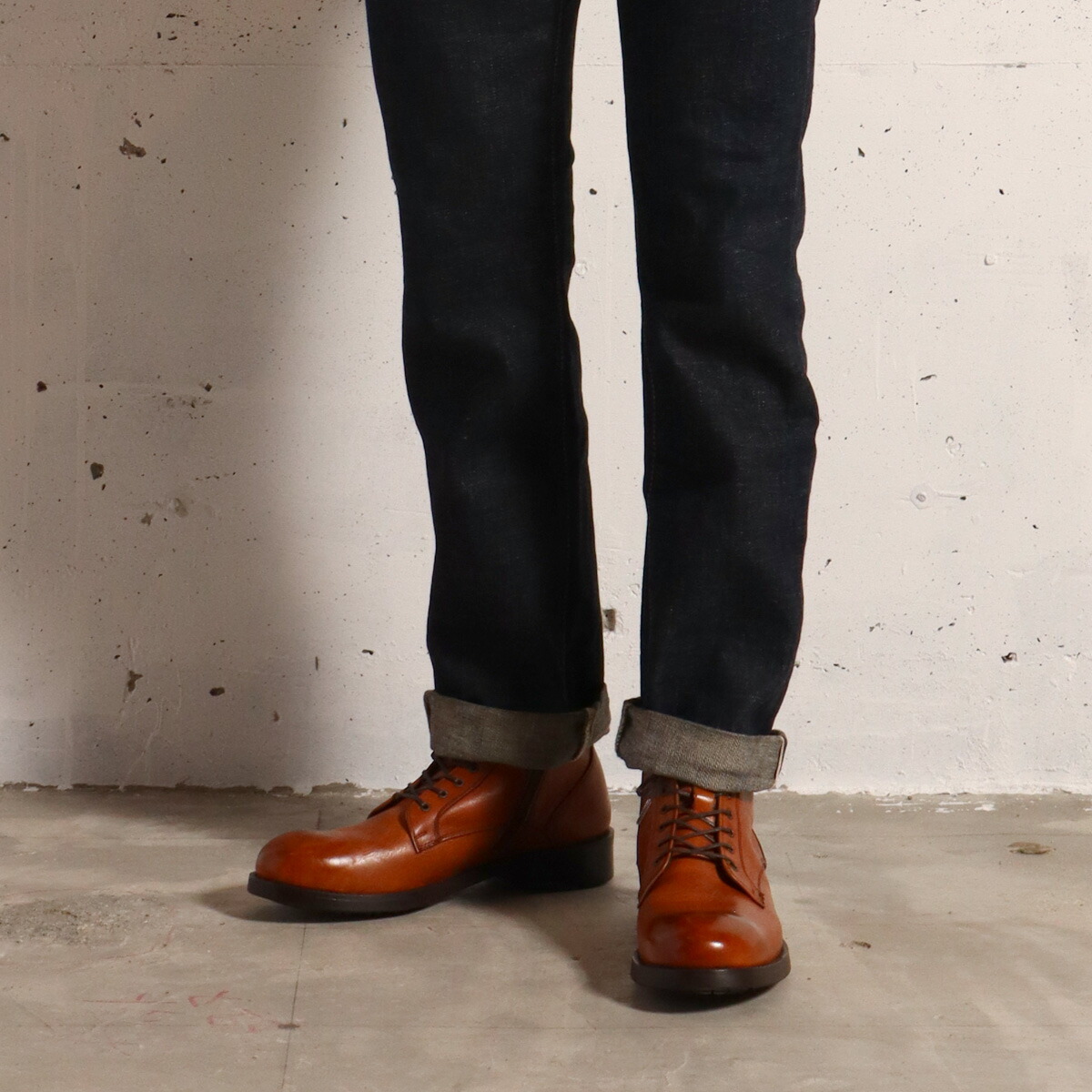 楽天市場】レースアップブーツ 日本製 本革 ブラック キャメル