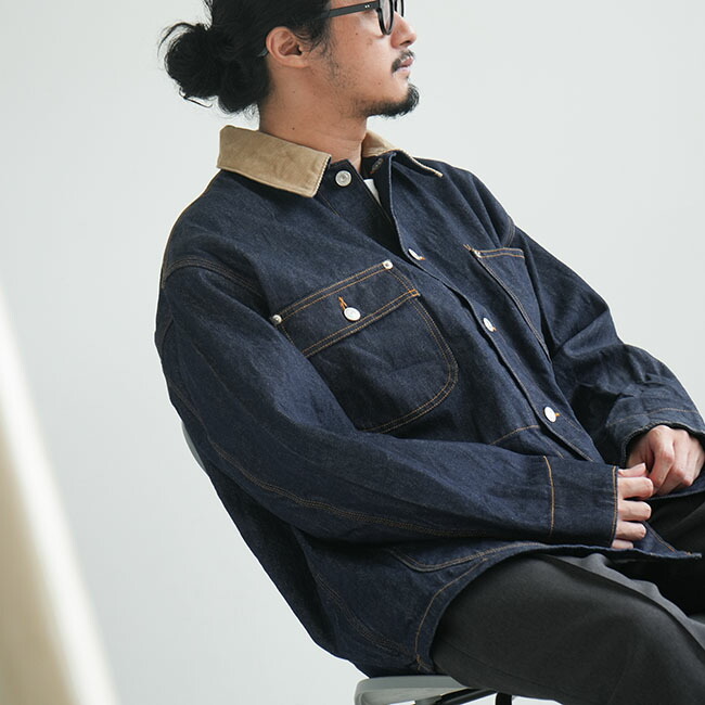 楽天市場】[01-6034-81]orSlow(オアスロウ) LOOSE FIT COVERALL(ルーズ