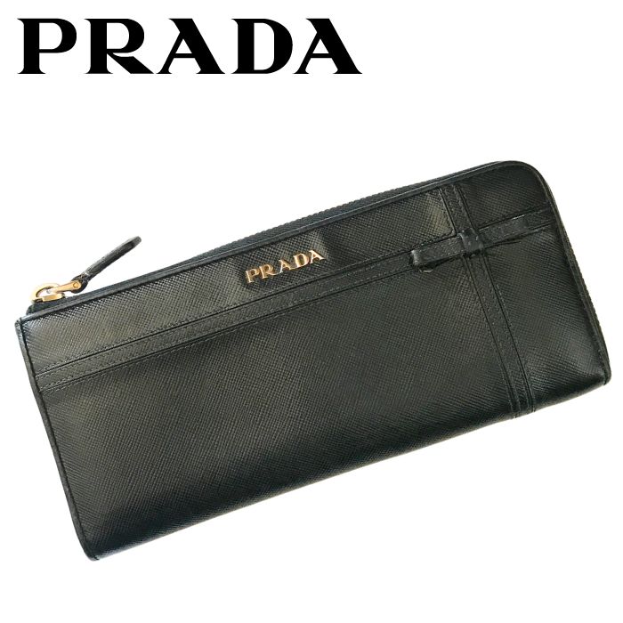 楽天市場】prada 財布 l字ファスナーの通販