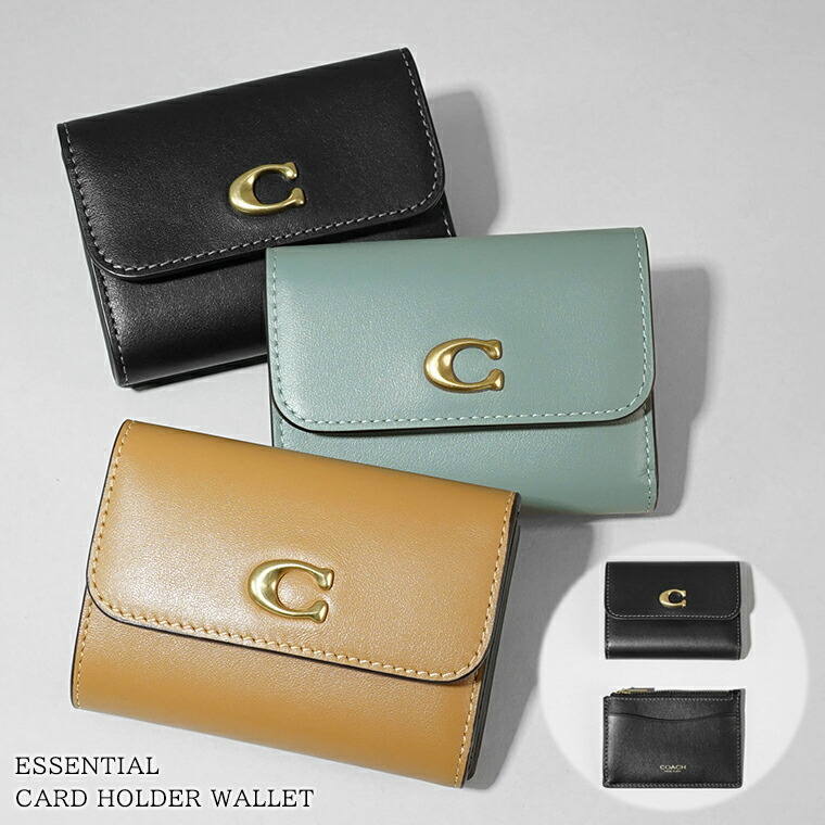 楽天市場】コーチ COACH レディース 3つ折り財布 ESSENTIAL CARD