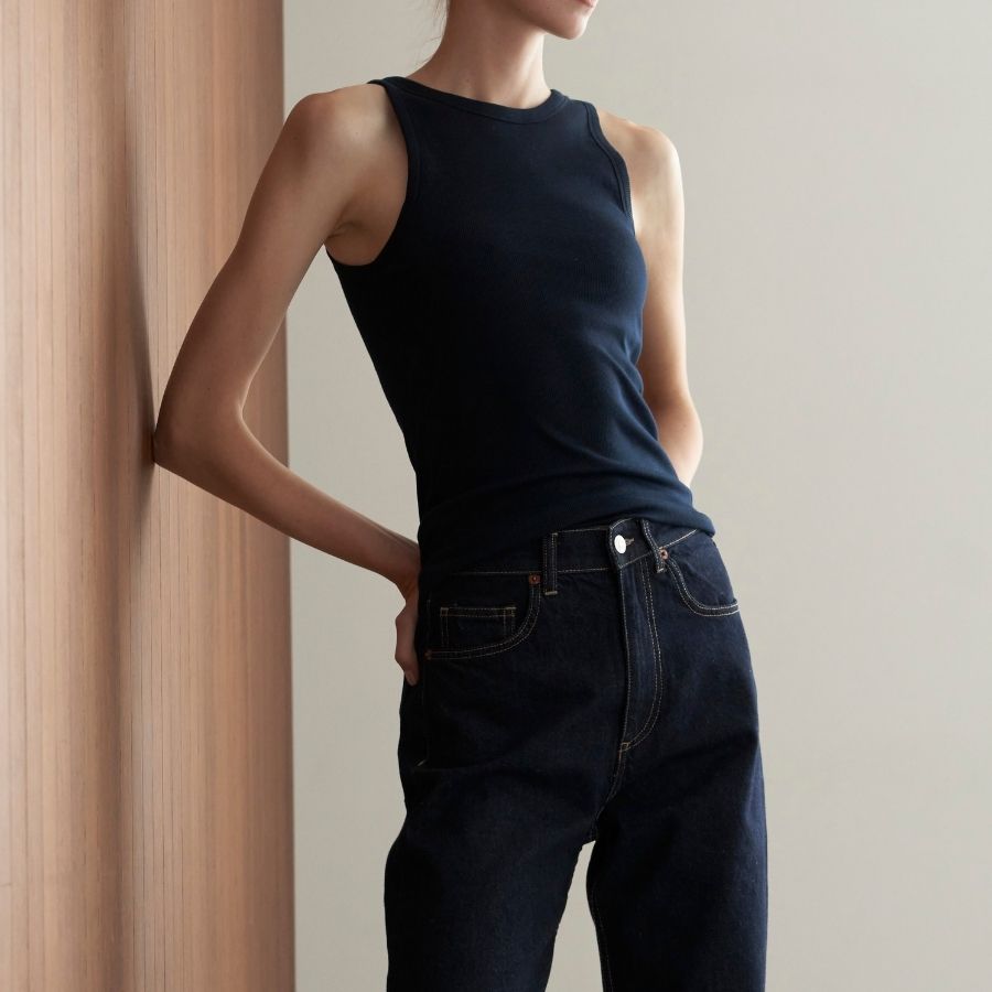 楽天市場】【楽天1位】カップインタンク ホワイト ブラック ネイビー