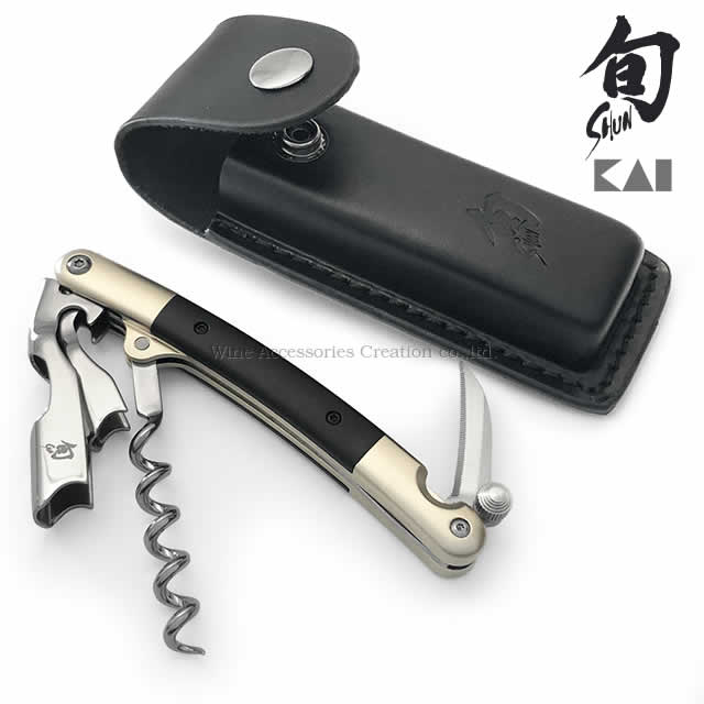 楽天市場】KAI 旬 shun ソムリエナイフ 【正規品】 SK100ST : ワイン
