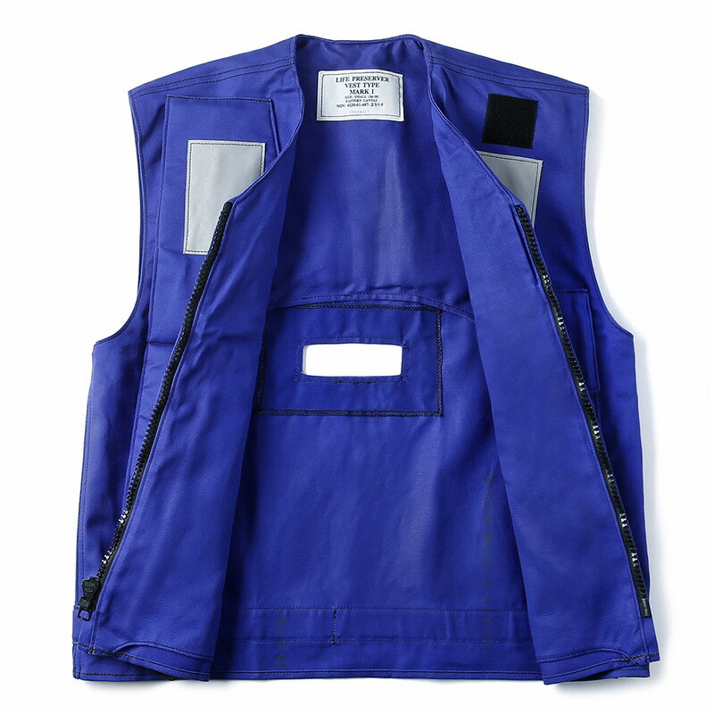 楽天市場】☆実物 新品 米海軍（U.S.NAVY）ライフプリザーバーベスト