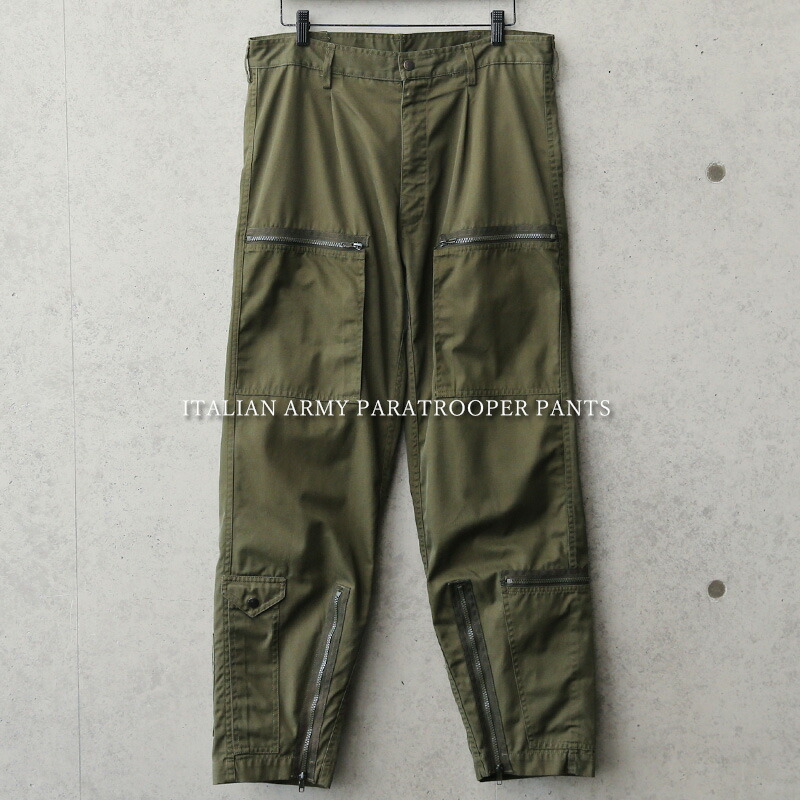 楽天市場】カーゴパンツ メンズ / 実物 USED イタリア軍 パラ