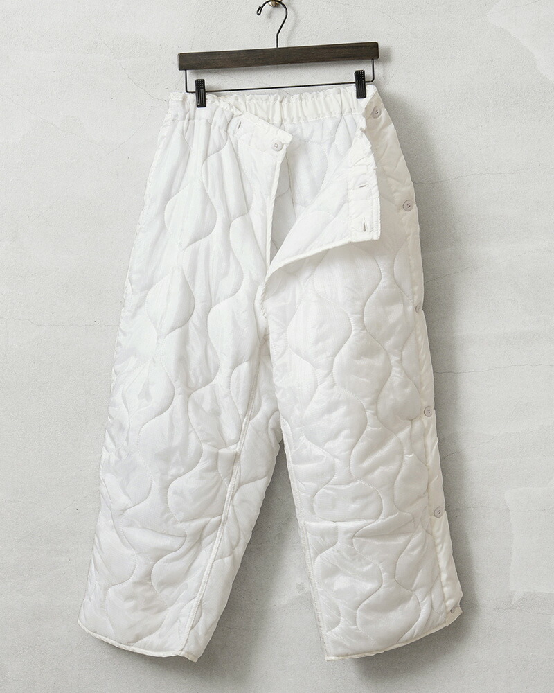 楽天市場】実物 USED 米軍 M-65 スノーカモ キルティング パンツ