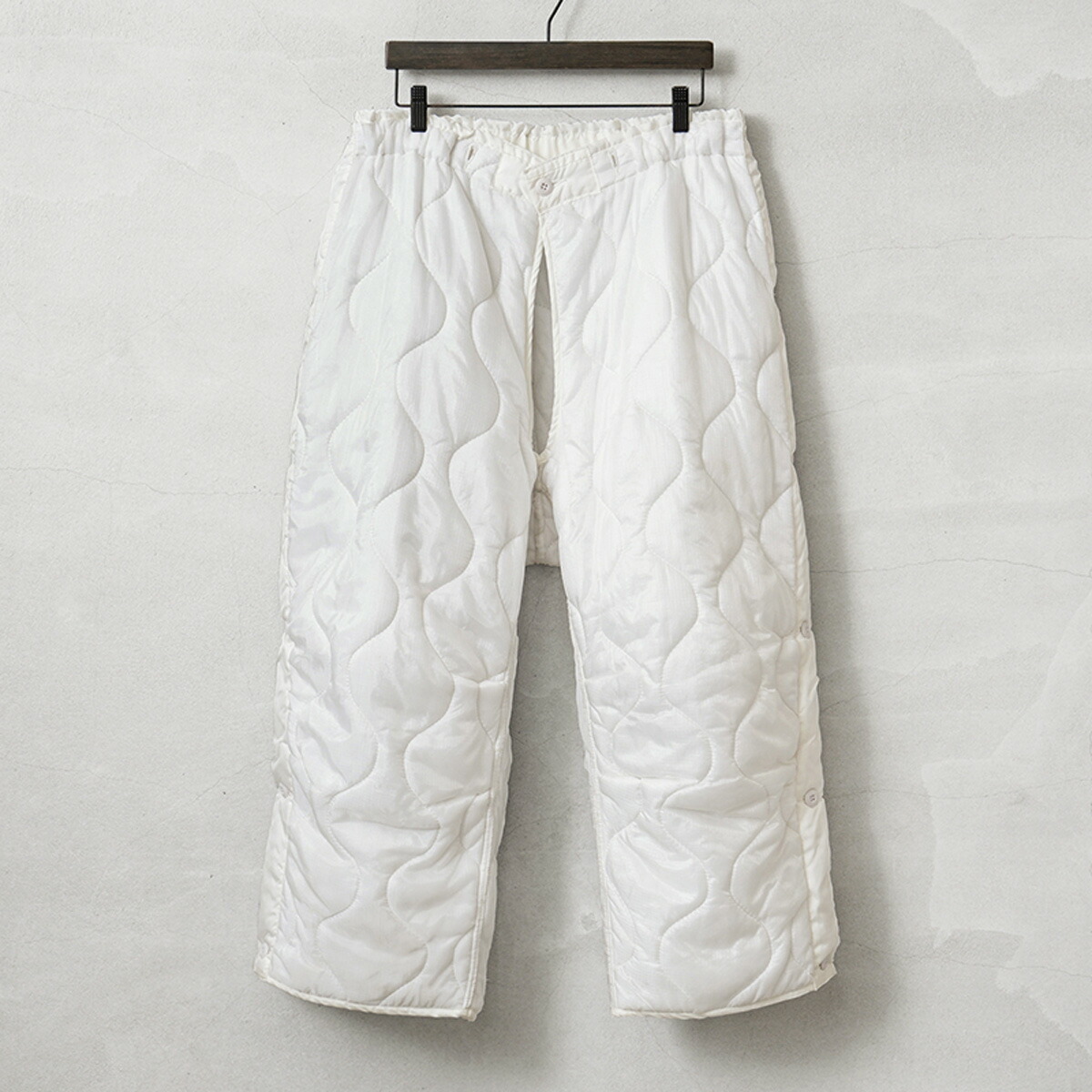 楽天市場】実物 USED 米軍 M-65 スノーカモ キルティング パンツ