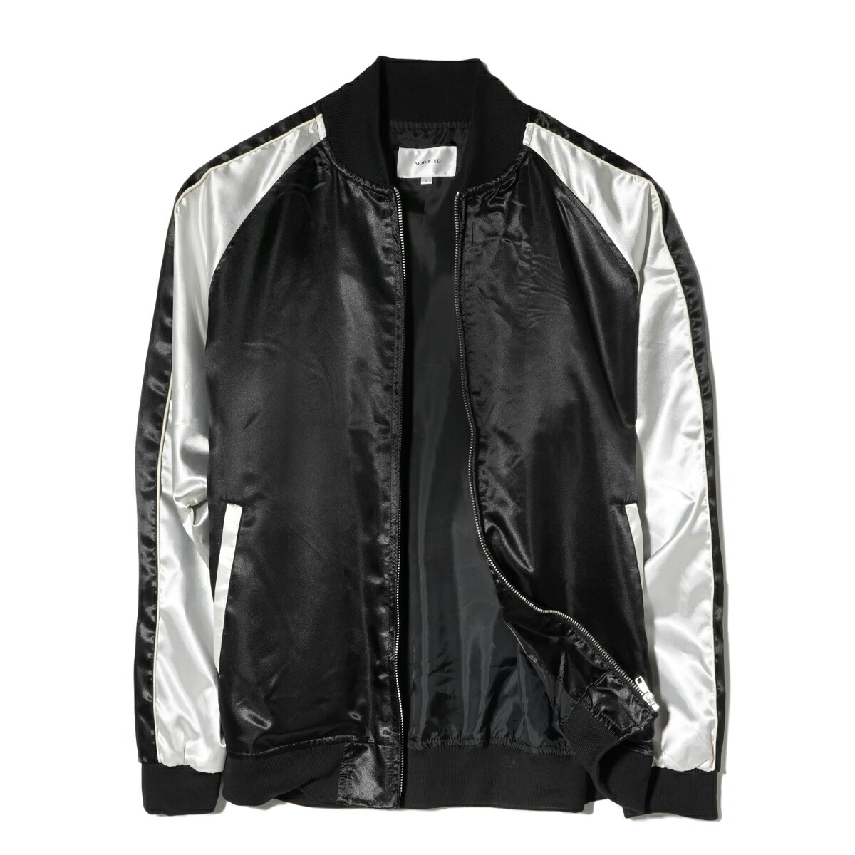 楽天市場】スカジャン メンズ 無地 サテンジャンパー スーベニア